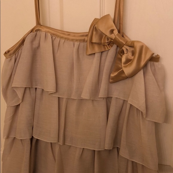 Erin Fetherston for TARGET Gold Flapper Dress - Picture 3 of 5